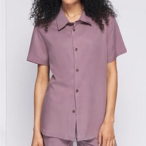 A flowy, relaxed button-down crafted from lyocell micro twill from Kotn.